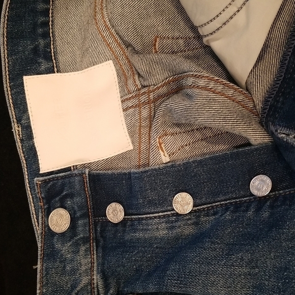 💕MOTHER SUPERIOR💕 Tomcat Jeans Playing With Scissors Cropped Straight Leg 28 - Picture 15 of 16